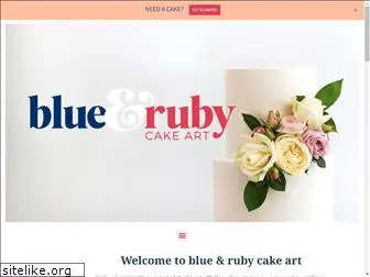 blueandrubycakeart.com.au