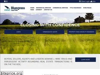 bluegrasslandtitle.com