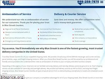 bluestreakcouriers.com