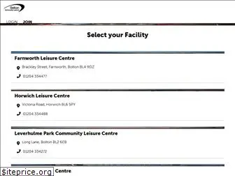 boltonleisure.com