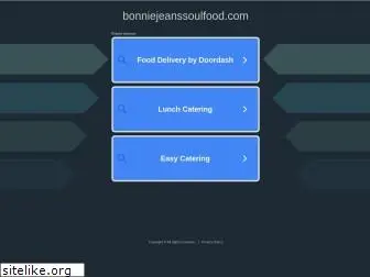 bonniejeanssoulfood.com