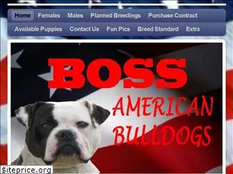 bossamericanbulldogs.com
