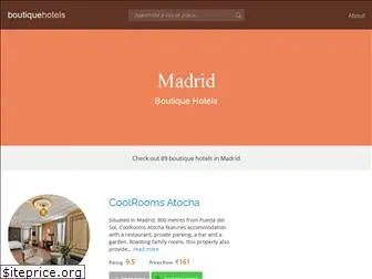 boutiquehotels-madrid.com