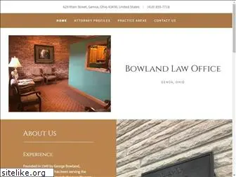 bowlandlaw.com