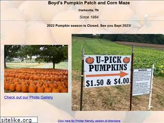 boydspumpkinpatch.com