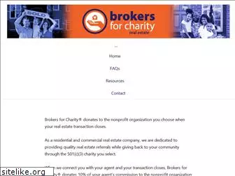 brokersforcharity.com thumbnail