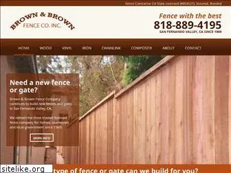 brownandbrownfence.com