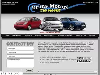 brunsmotors.com