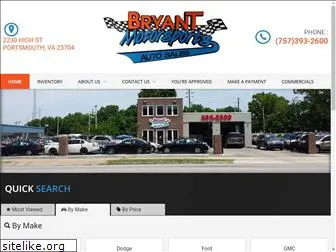 bryantmotorsportsautosales.com