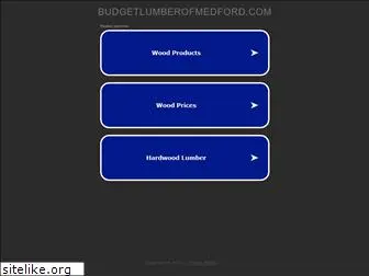 budgetlumberofmedford.com