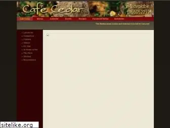 cafecedar.com