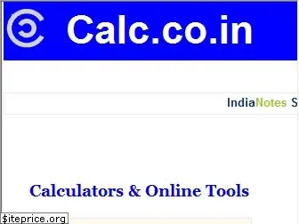 calc.co.in