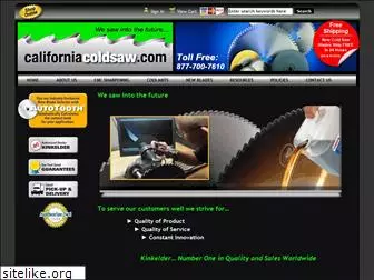 californiacoldsaw.com