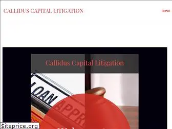 calliduscapitallitigation.com