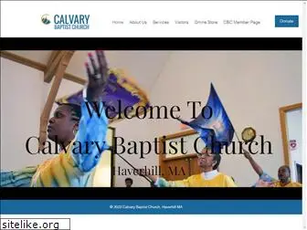 calvarybaptist-haverhill.org