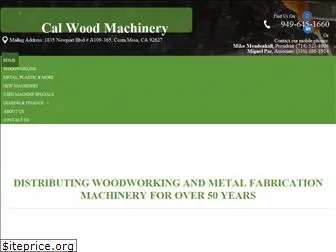 calwoodmachinery.com