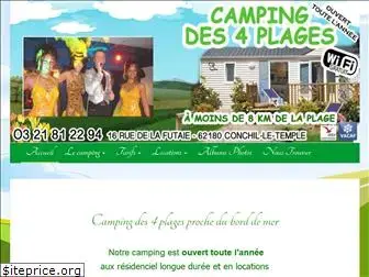 camping-4-plages.com