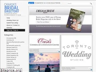 canadasbridaldirectory.com