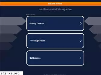 capilanotrucktraining.com