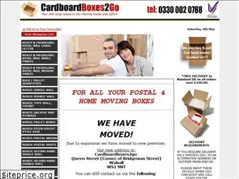 cardboardboxes2go.co.uk