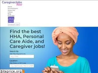 caregiverjobsnow.com