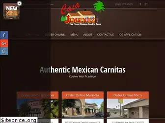 casajimenezmexicanrestaurant.com