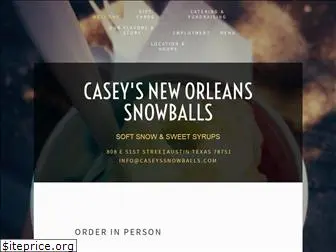 caseys-snowballs.com