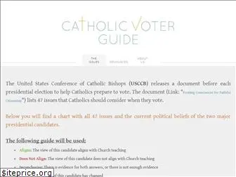 catholicvoterguide.com