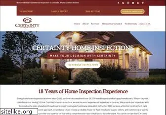 certaintyinspections.com