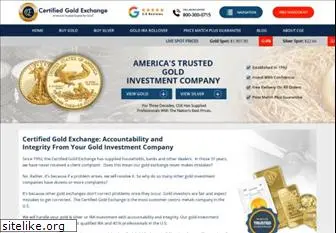 certifiedgoldexchange.com