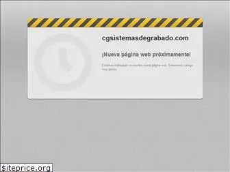 cgsistemasdegrabado.com