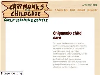 chipmunkschildcare.com