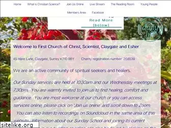christianscienceclaygate.org