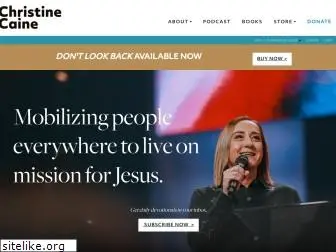 christinecaine.com