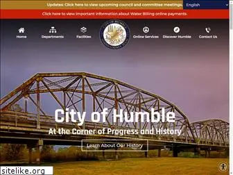 cityofhumble.org