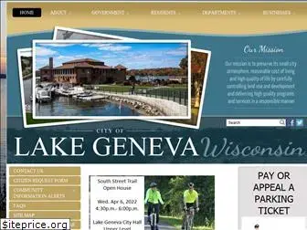 cityoflakegeneva.com