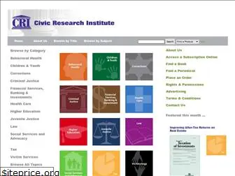 civicresearchinstitute.com