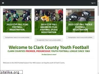 clarkcountyyouthfootball.com