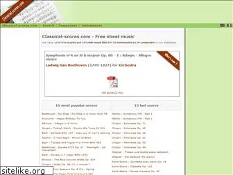 classical-scores.com