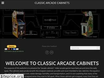 classicarcadecabinets.com