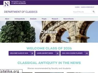 classics.northwestern.edu