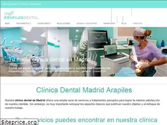 clinicadentalarapiles.es