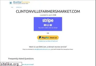 clintonvillefarmersmarket.com