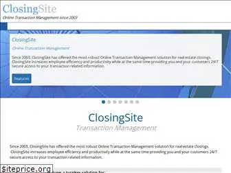 closingsite.com