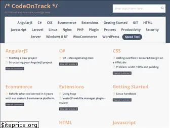 codeontrack.com