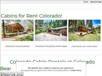 coloradobearcreekcabins.com