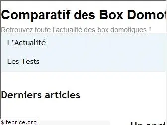 comparatif-box-domotique.info