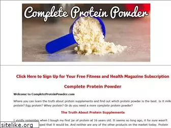 completeproteinpowder.com