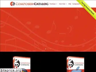 composercatalog.com