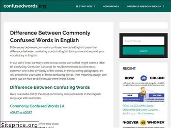 confusedwords.org